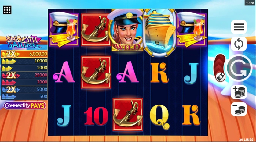 Smooth Sailing Slot Machine Gameplay