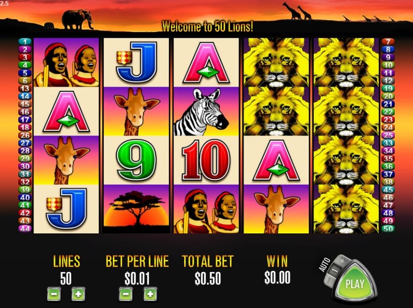 50 Lions Slot Demo Machine Review: Play and All Explanation