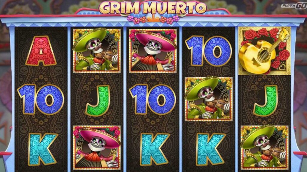 Grim Muerto Slot Graphics